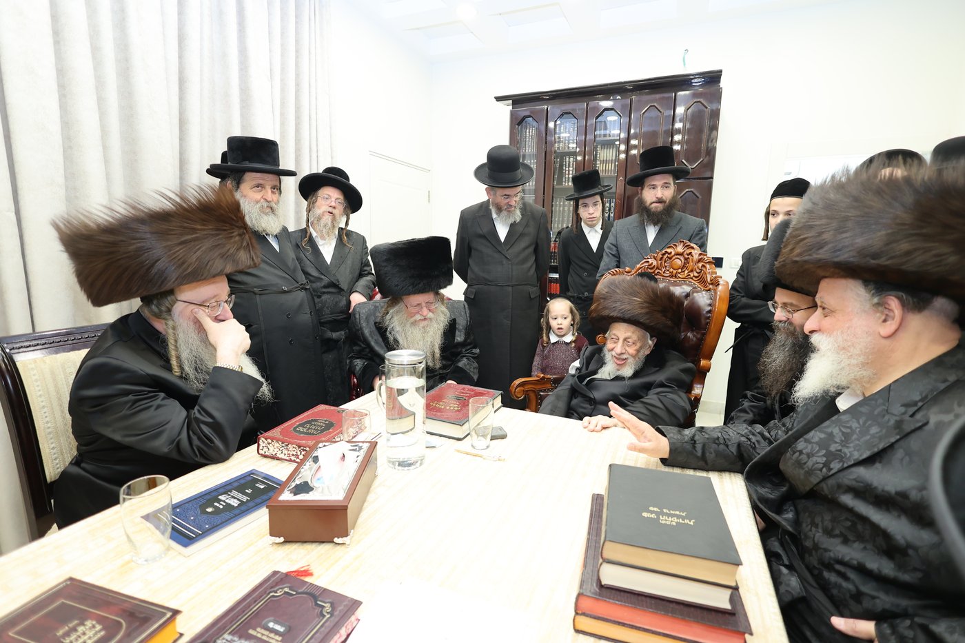 שמחת פדיון הבן בחצרות ביאלה - קופיטשניץ - לעלוב ב"ש - קוזמיר