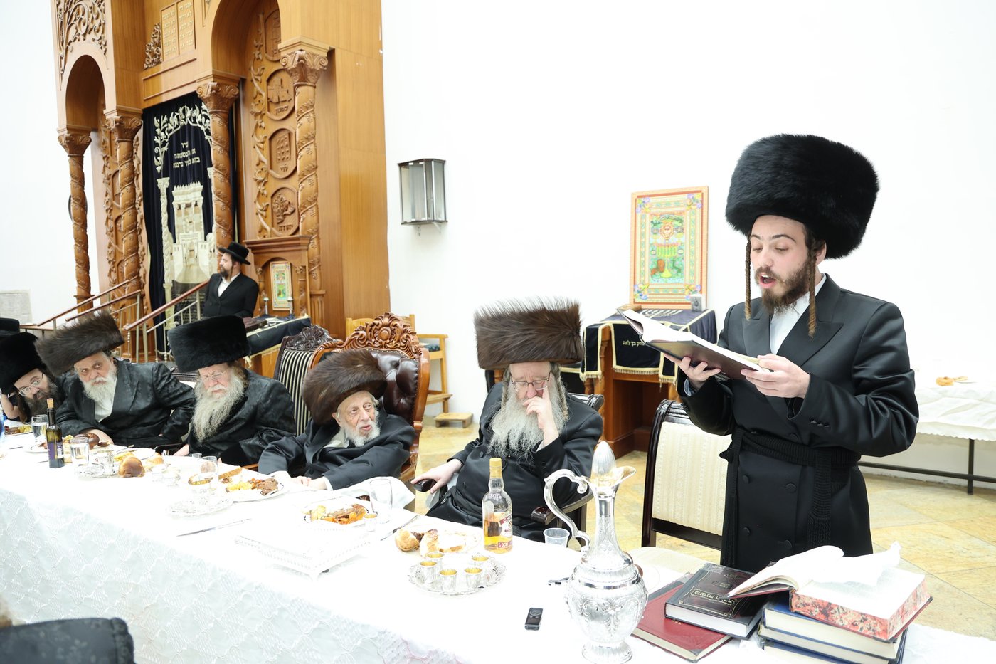 שמחת פדיון הבן בחצרות ביאלה - קופיטשניץ - לעלוב ב"ש - קוזמיר