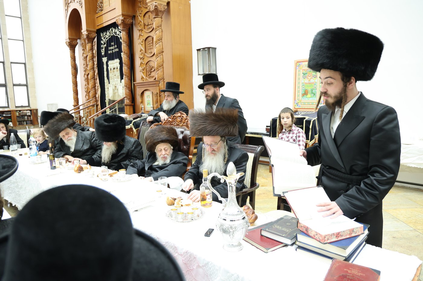 שמחת פדיון הבן בחצרות ביאלה - קופיטשניץ - לעלוב ב"ש - קוזמיר