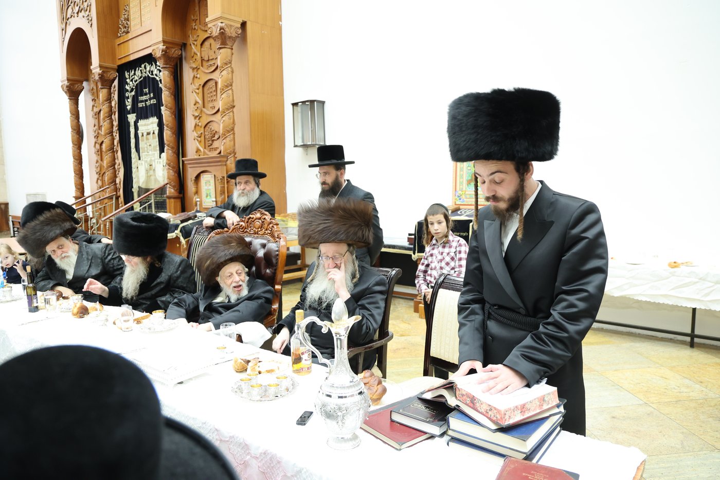 שמחת פדיון הבן בחצרות ביאלה - קופיטשניץ - לעלוב ב"ש - קוזמיר