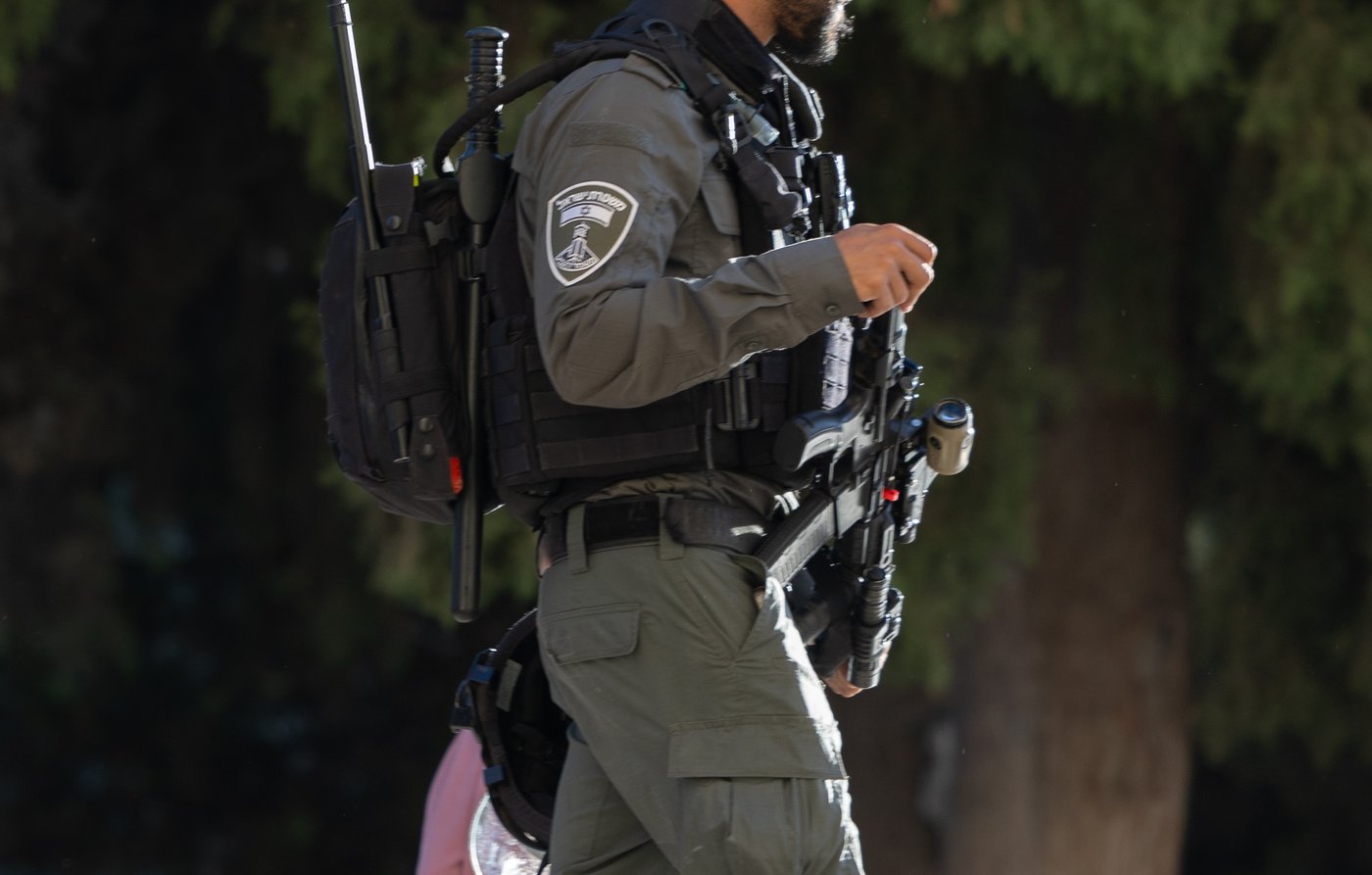 שוטר מג"ב | אילוסטרציה, למצולם אין קשר לכתבה