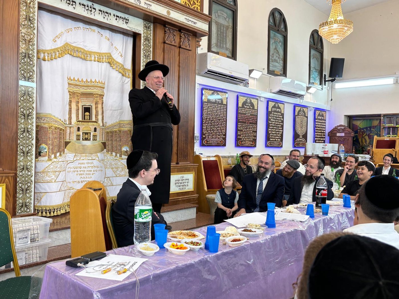 סיום מסכת בקהילת 'בית יוסף' בגבעתיים