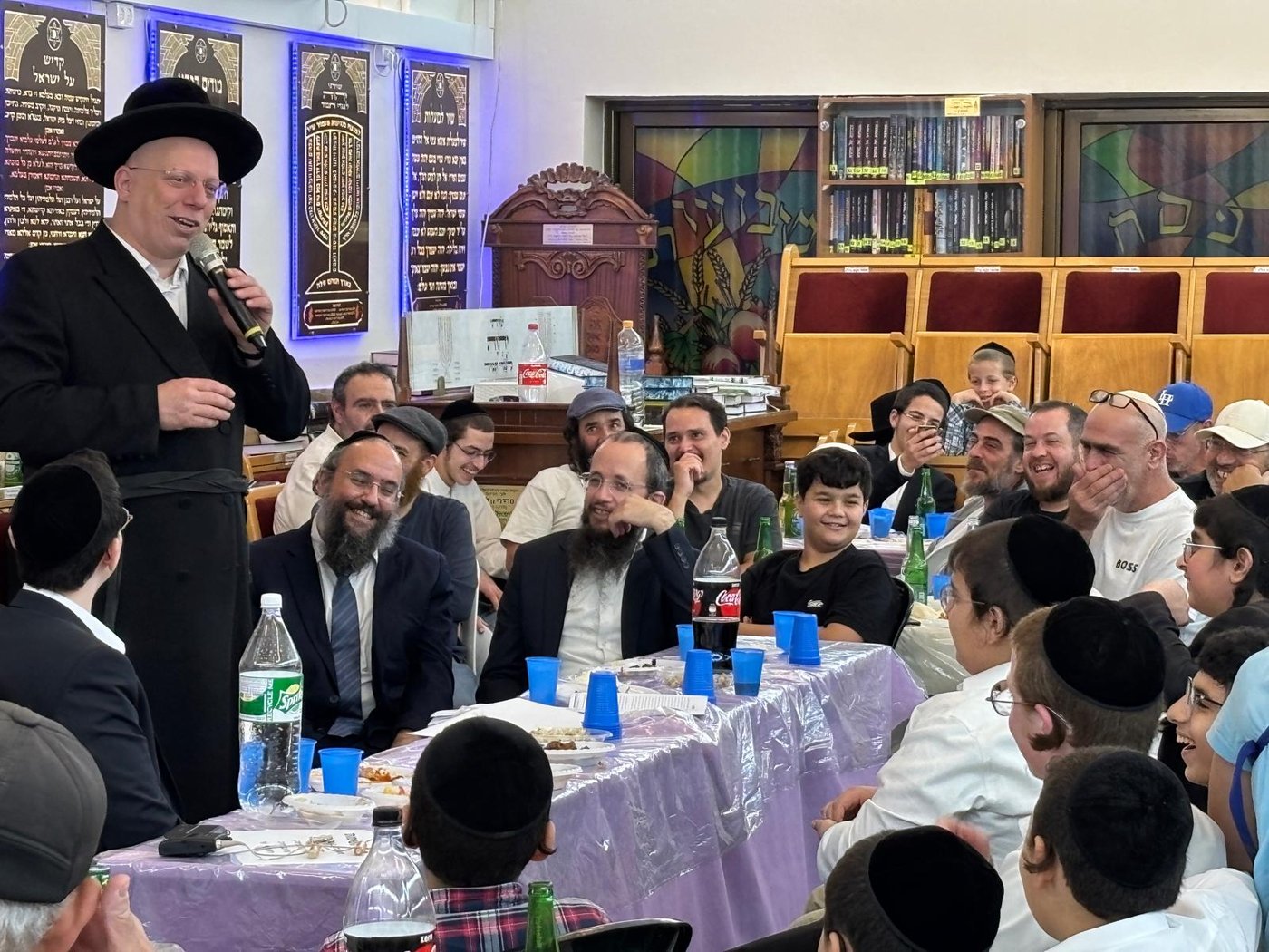 סיום מסכת בקהילת 'בית יוסף' בגבעתיים