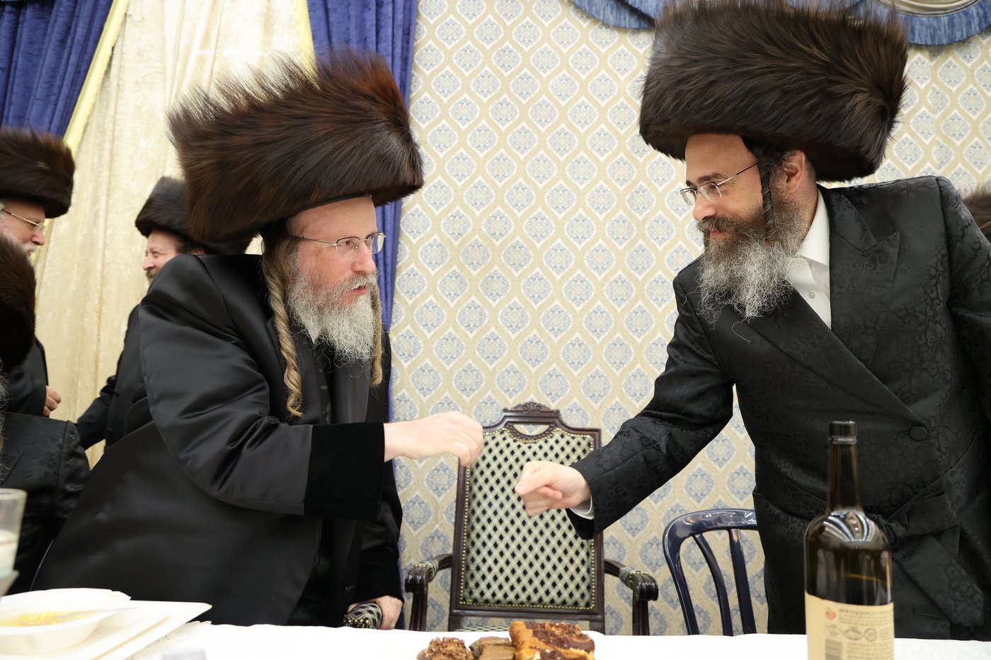 שמחת שבע הברכות לנכד האדמו"ר מערלוי