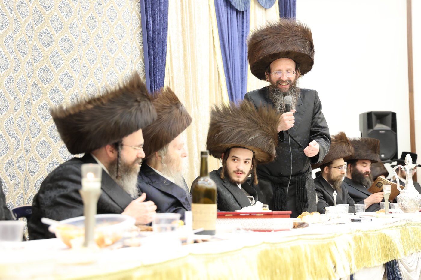 שמחת שבע הברכות לנכד האדמו"ר מערלוי