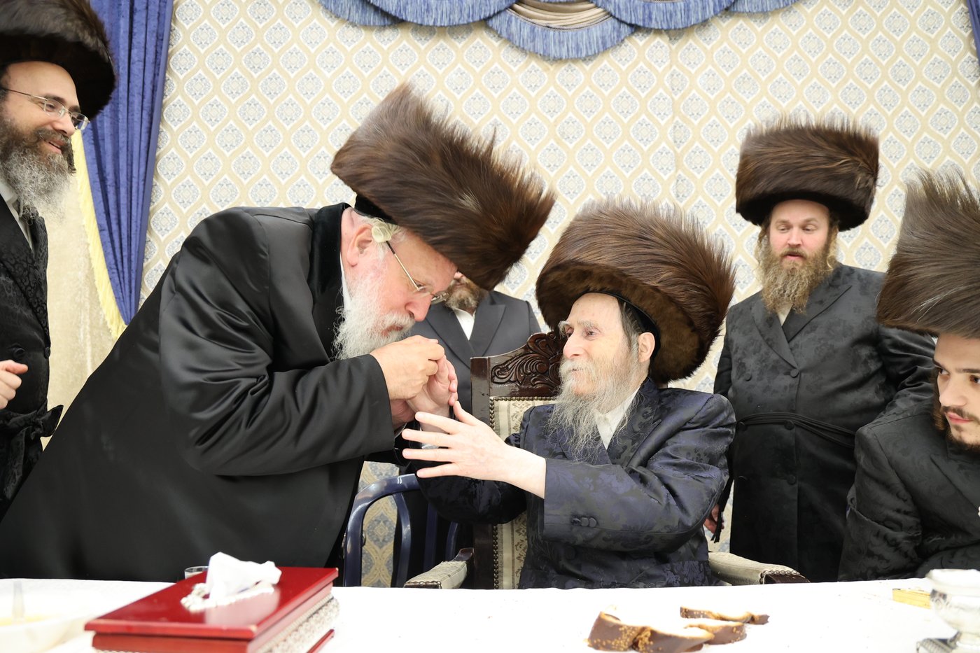 שמחת שבע הברכות לנכד האדמו"ר מערלוי