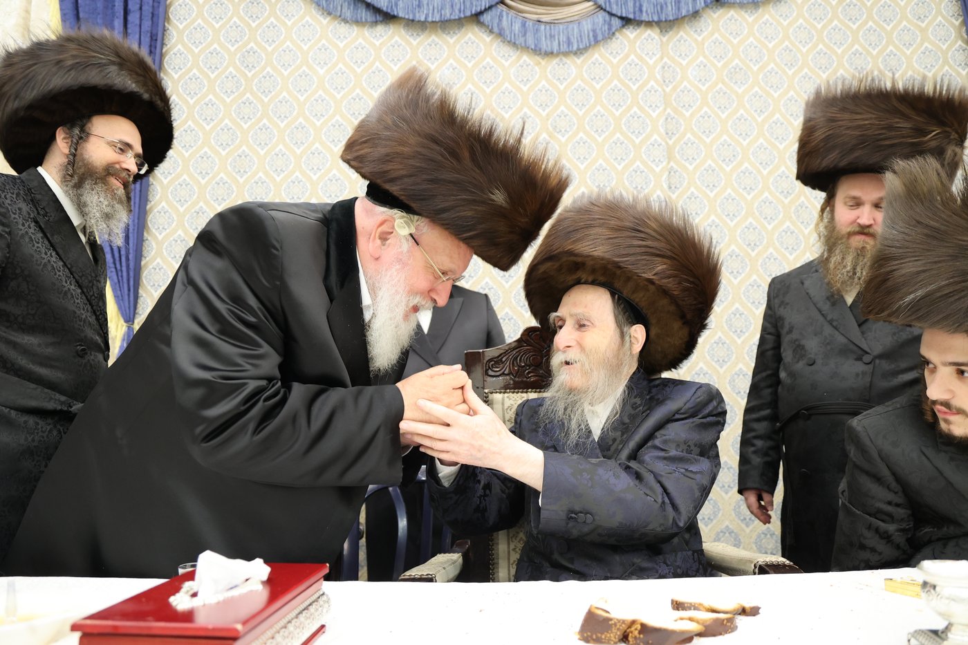 שמחת שבע הברכות לנכד האדמו"ר מערלוי