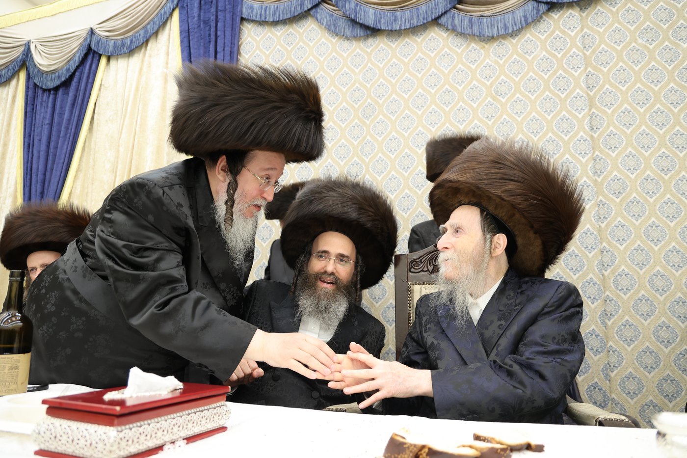 שמחת שבע הברכות לנכד האדמו"ר מערלוי