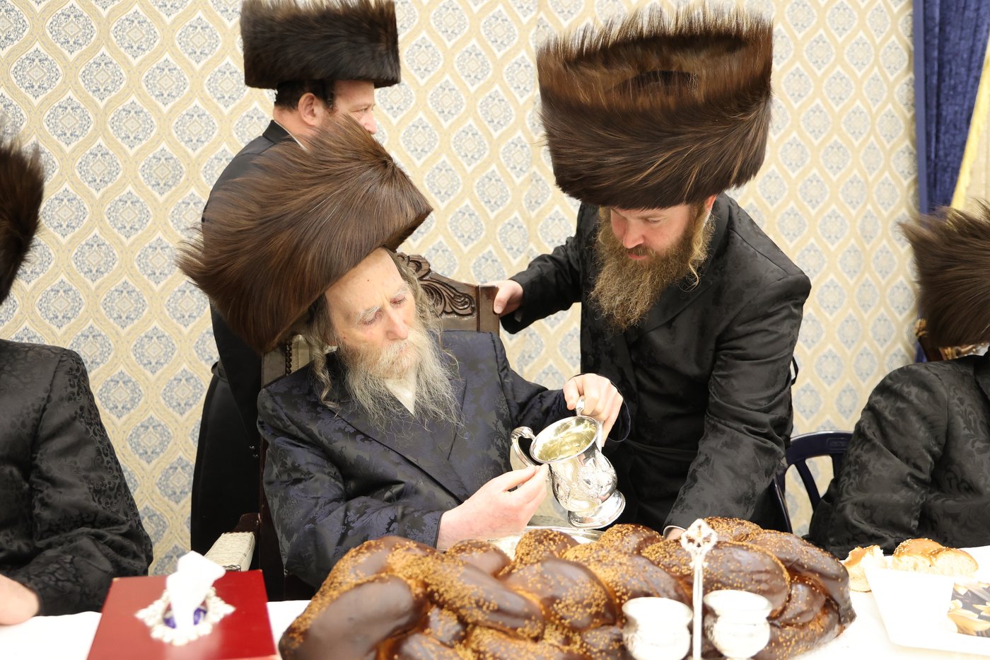 שמחת שבע הברכות לנכד האדמו"ר מערלוי