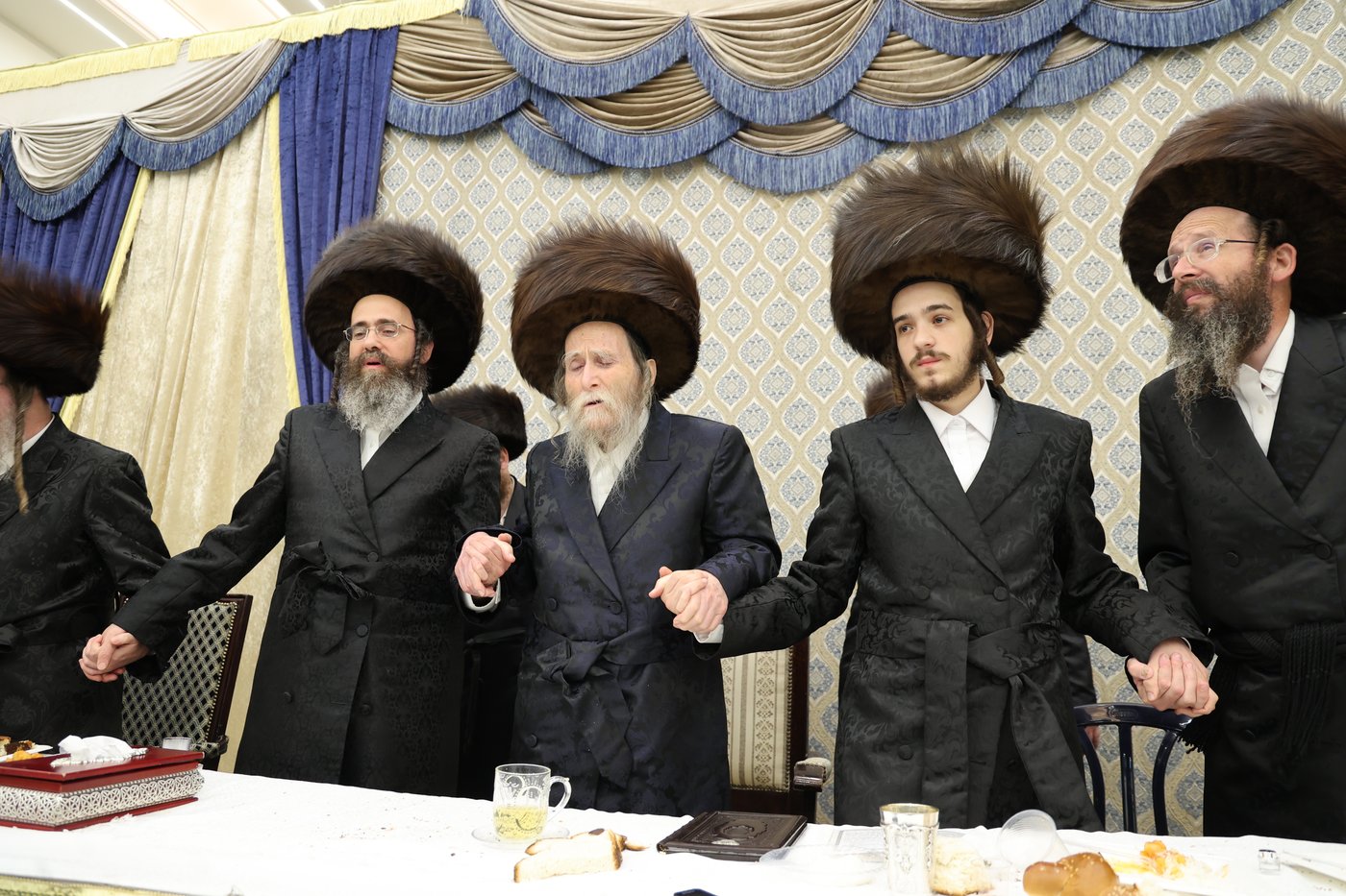 שמחת שבע הברכות לנכד האדמו"ר מערלוי