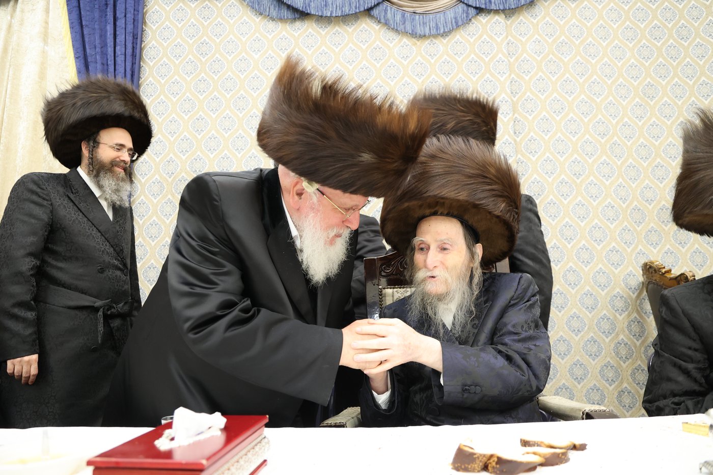 שמחת שבע הברכות לנכד האדמו"ר מערלוי