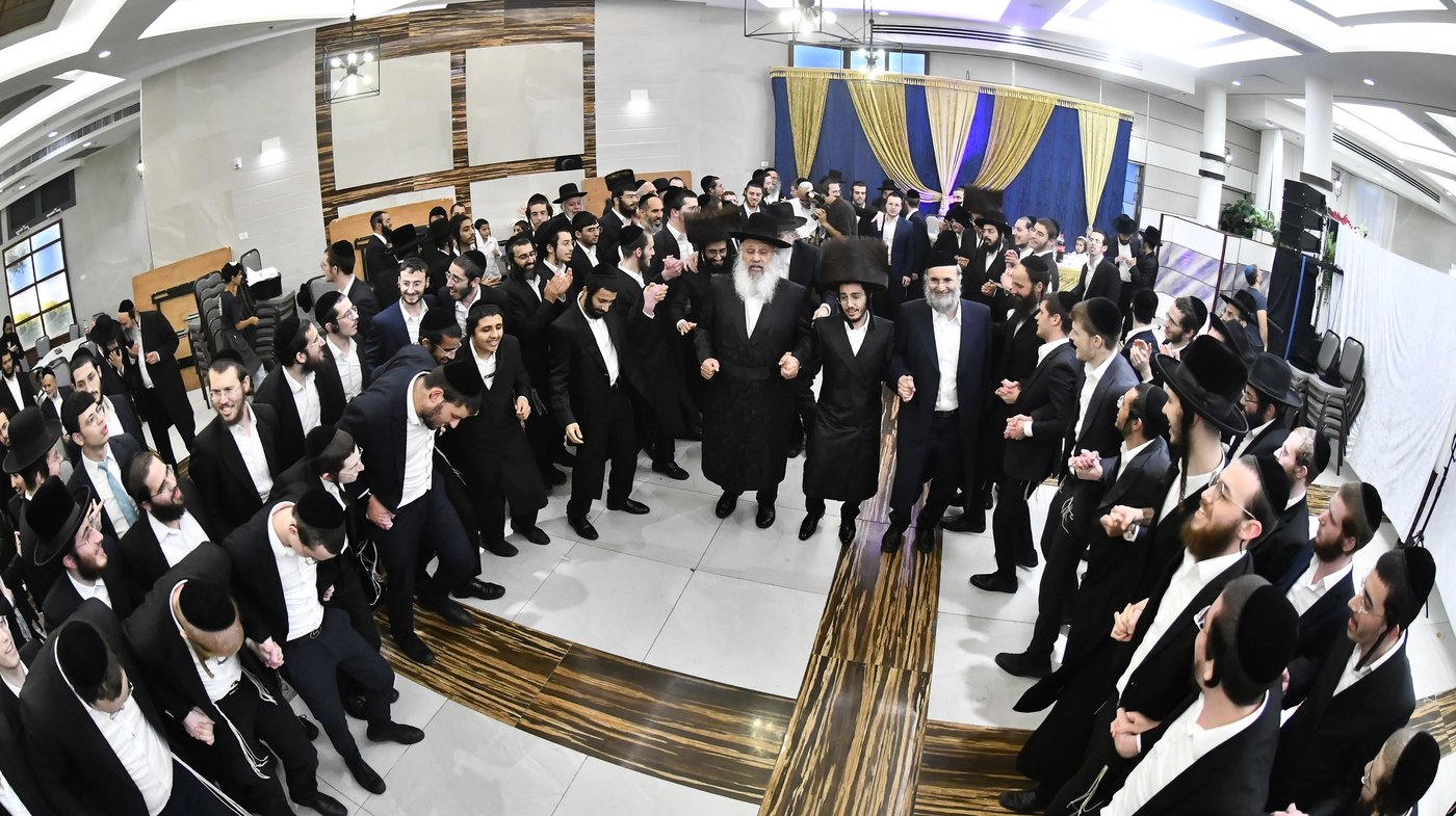 שמחת נישואי נכד הגה"ח ר' עוזיהו אלכורת