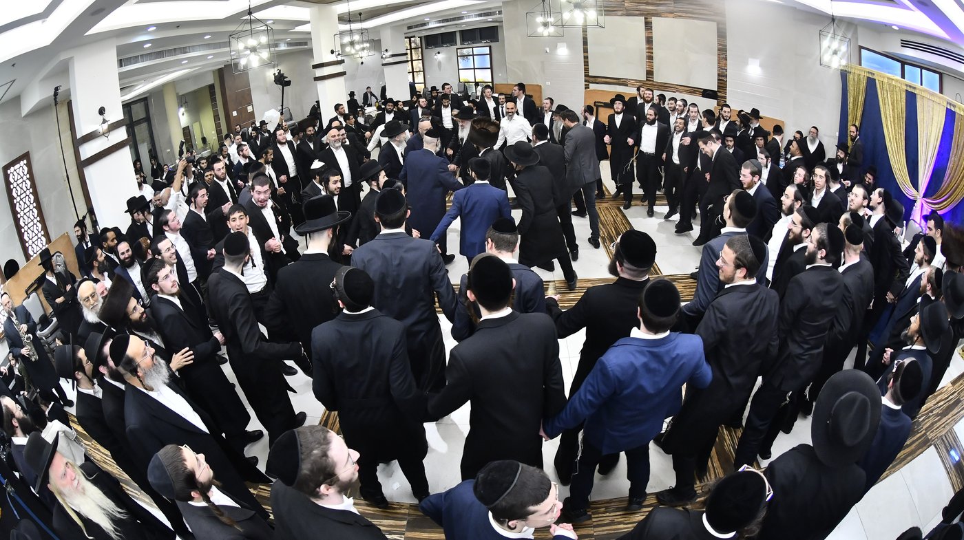 שמחת נישואי נכד הגה"ח ר' עוזיהו אלכורת