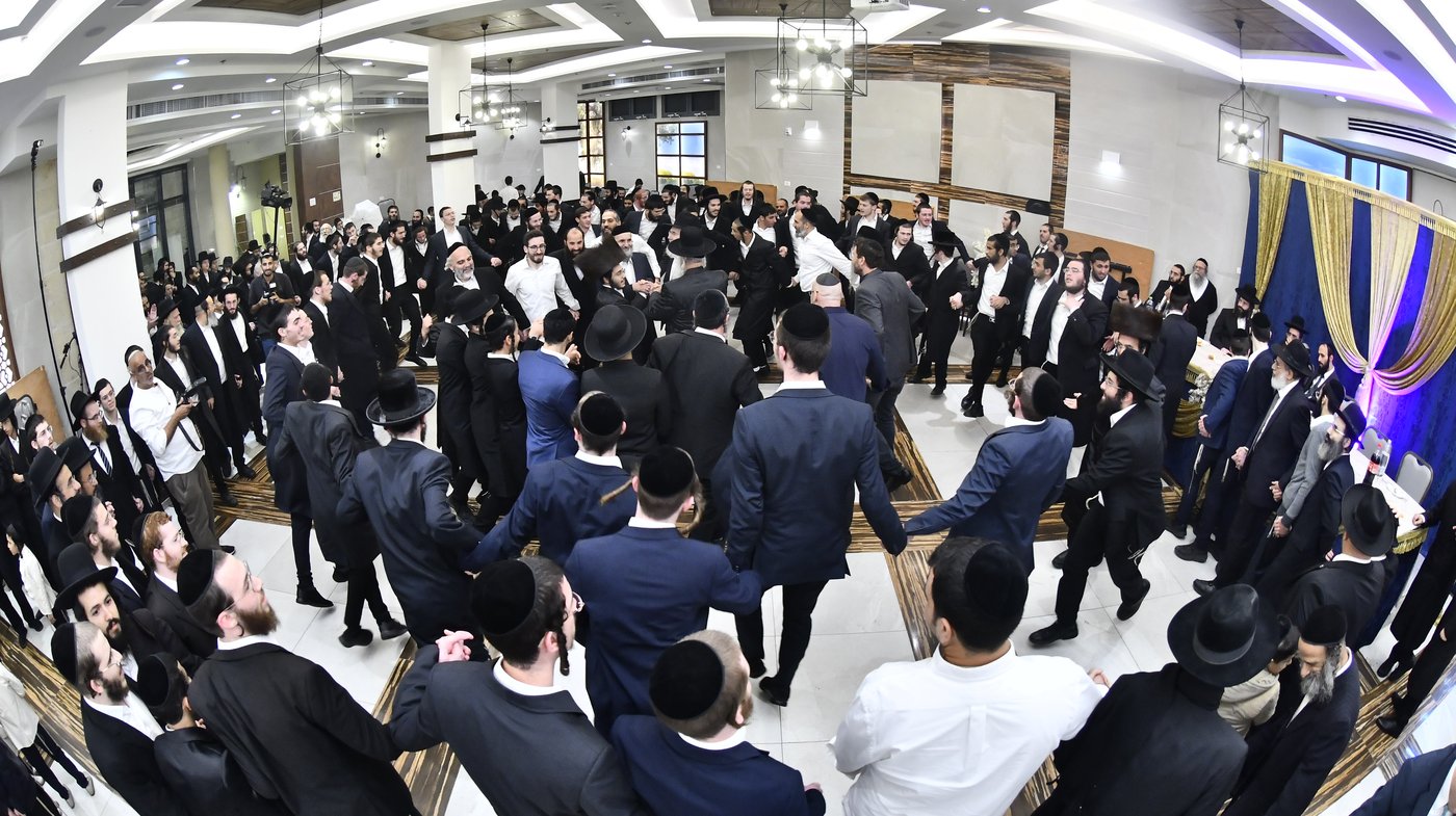 שמחת נישואי נכד הגה"ח ר' עוזיהו אלכורת