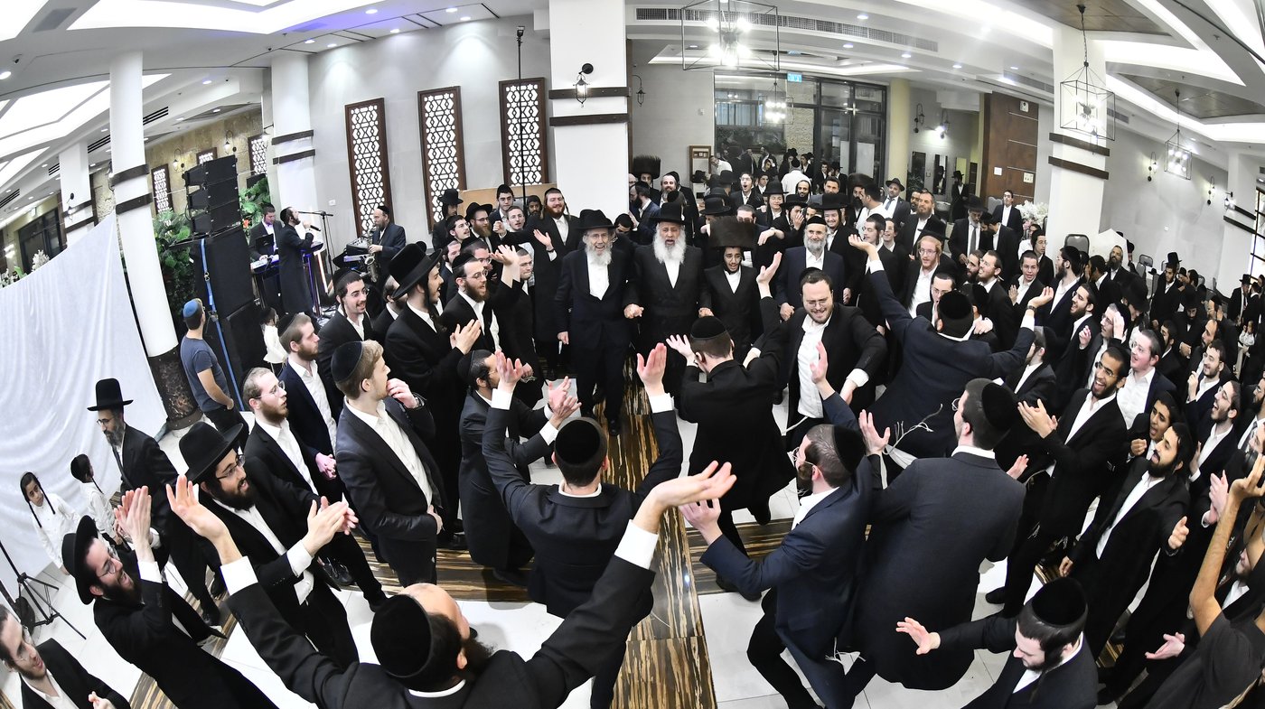 שמחת נישואי נכד הגה"ח ר' עוזיהו אלכורת