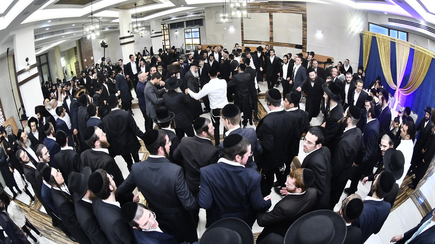 שמחת נישואי נכד הגה"ח ר' עוזיהו אלכורת