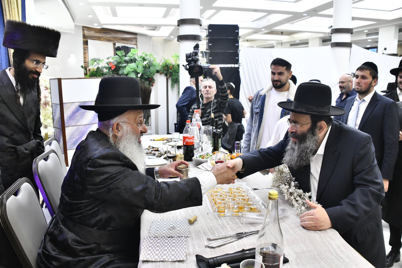 שמחת נישואי נכד הגה"ח ר' עוזיהו אלכורת