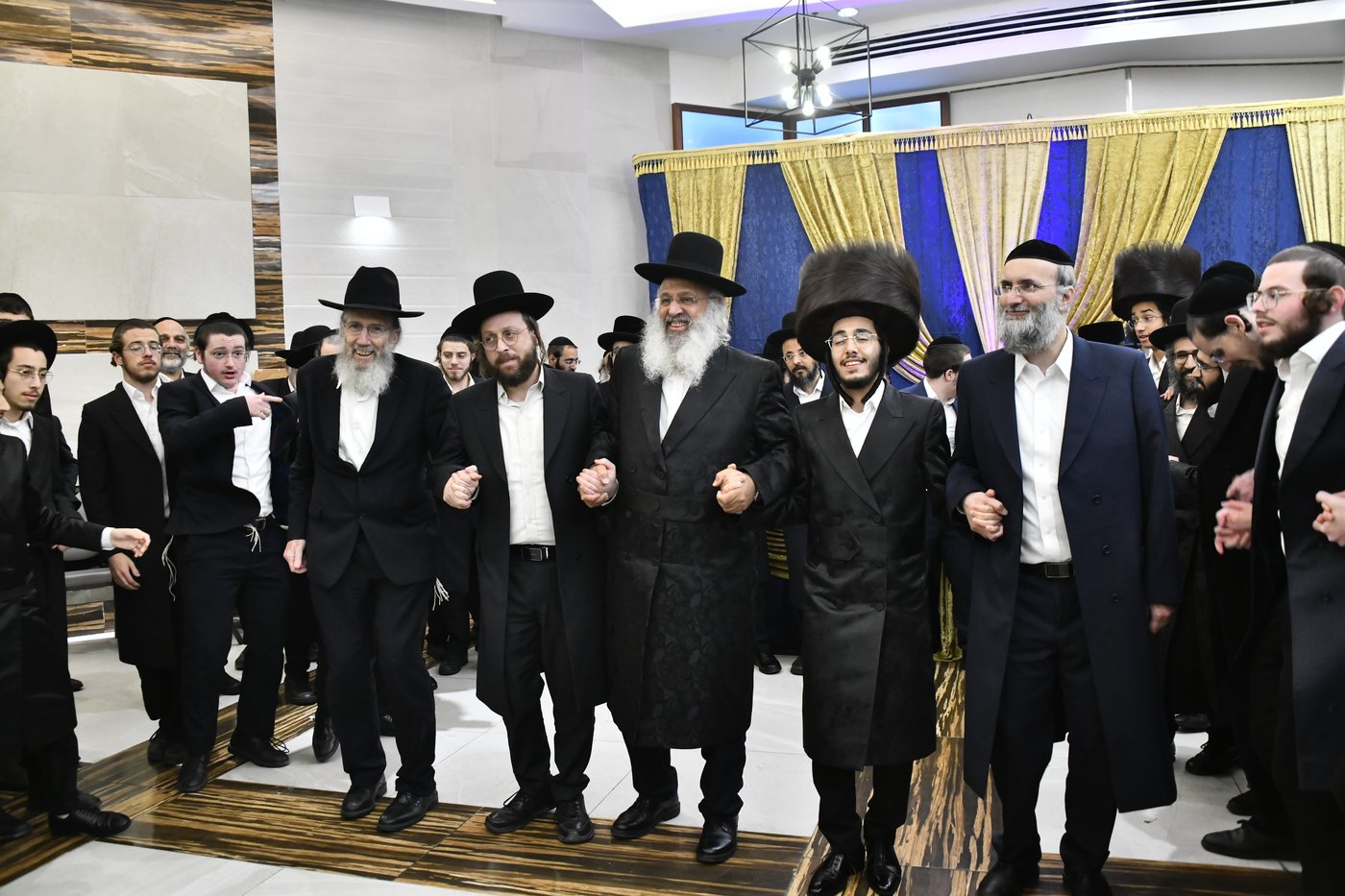 שמחת נישואי נכד הגה"ח ר' עוזיהו אלכורת