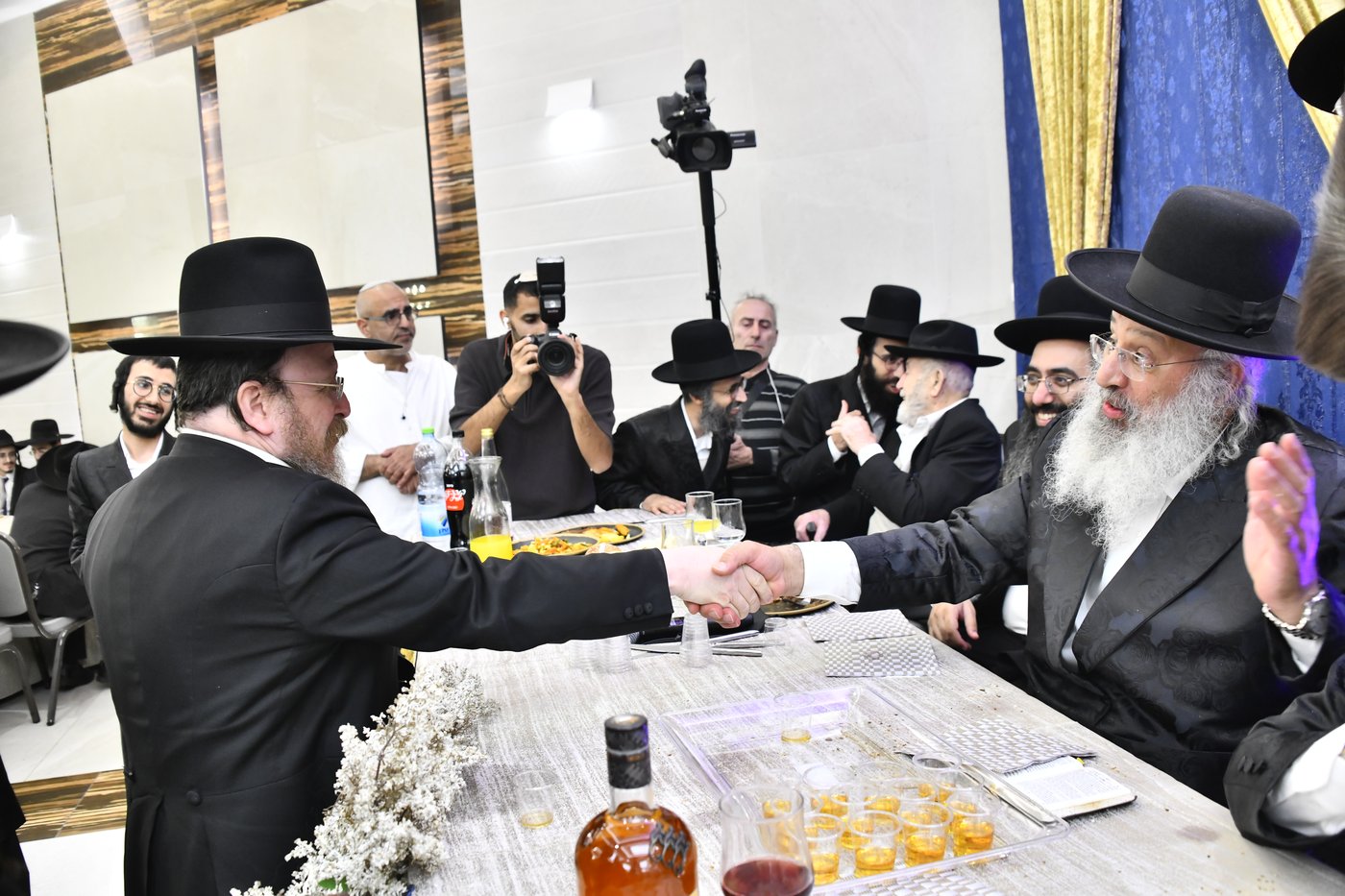 שמחת נישואי נכד הגה"ח ר' עוזיהו אלכורת