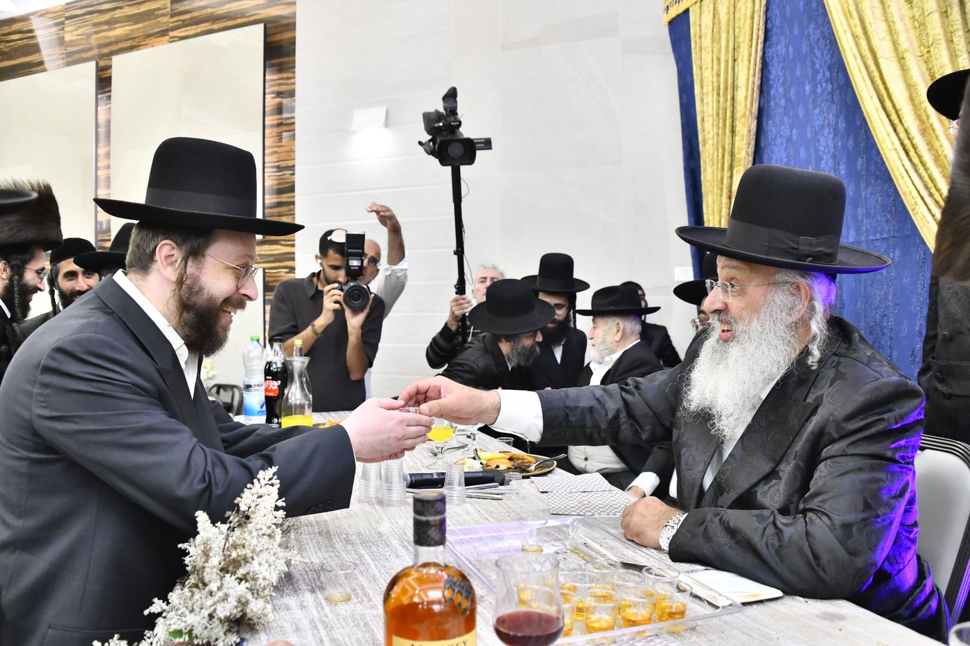 שמחת נישואי נכד הגה"ח ר' עוזיהו אלכורת
