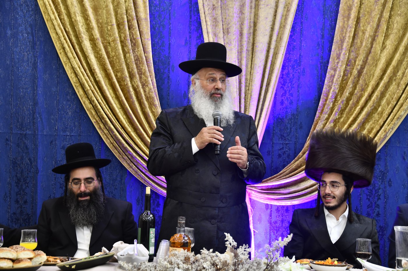 שמחת נישואי נכד הגה"ח ר' עוזיהו אלכורת