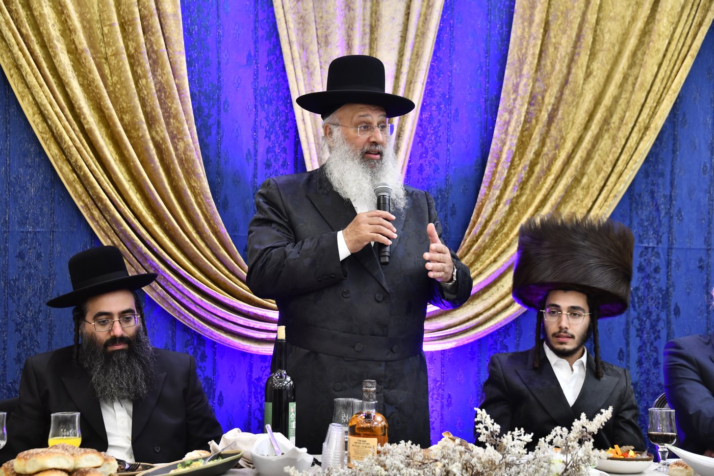 שמחת נישואי נכד הגה"ח ר' עוזיהו אלכורת