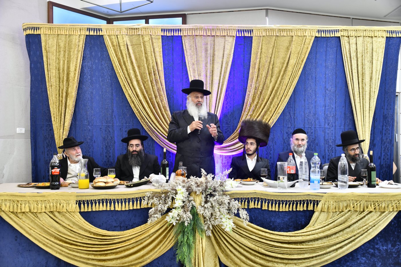 שמחת נישואי נכד הגה"ח ר' עוזיהו אלכורת