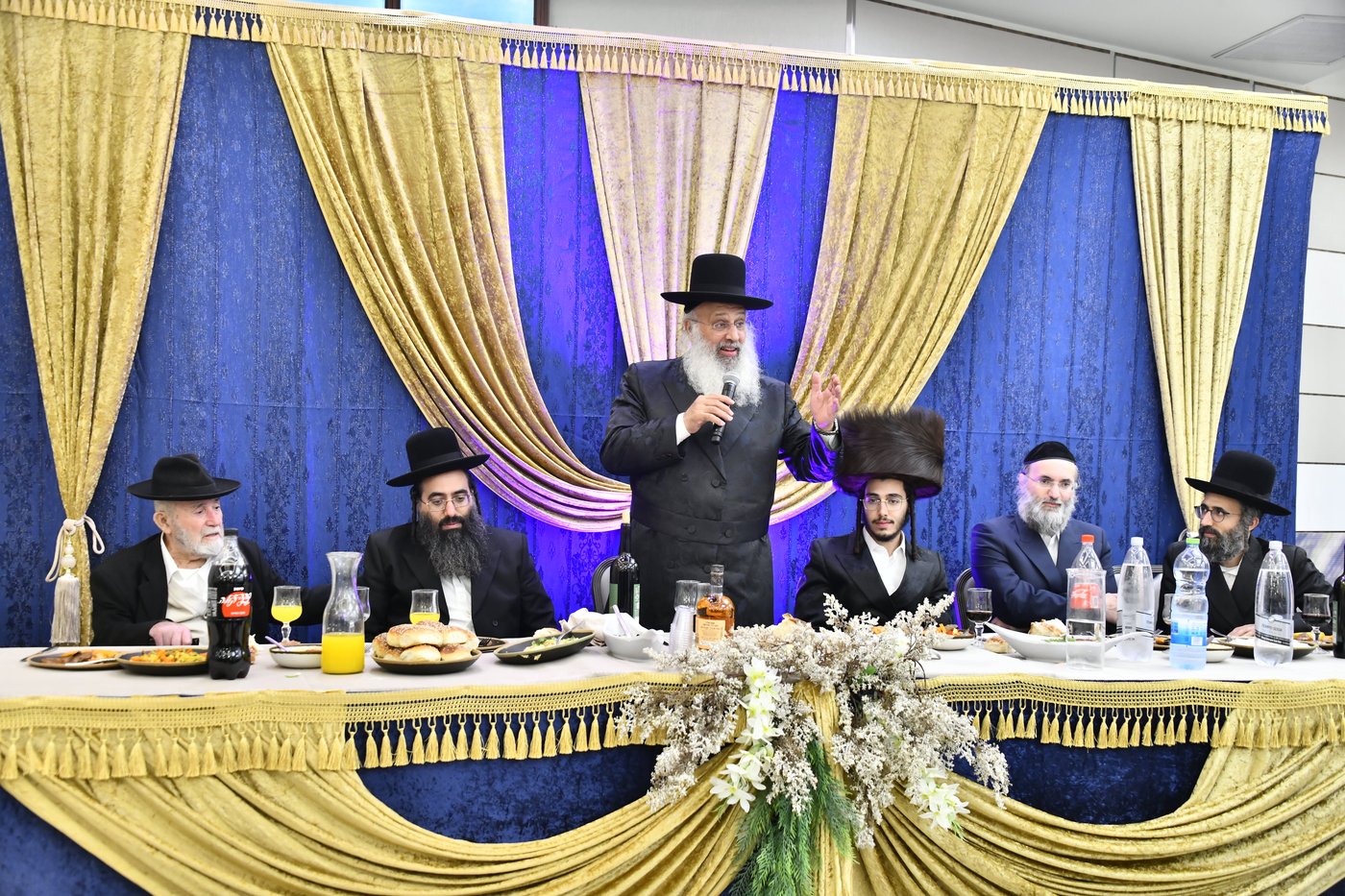 שמחת נישואי נכד הגה"ח ר' עוזיהו אלכורת