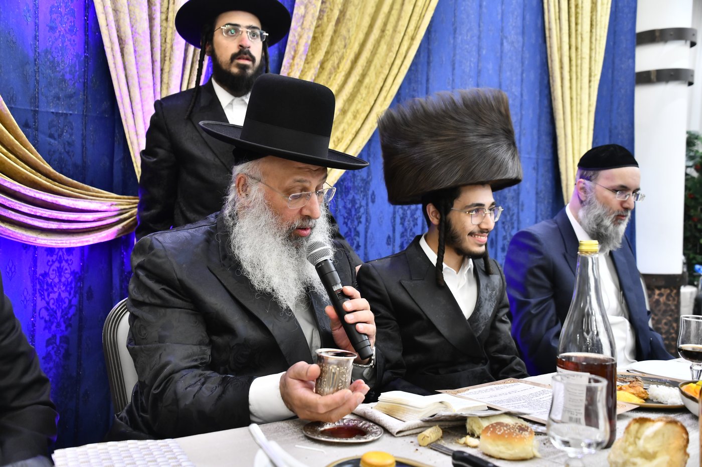 שמחת נישואי נכד הגה"ח ר' עוזיהו אלכורת