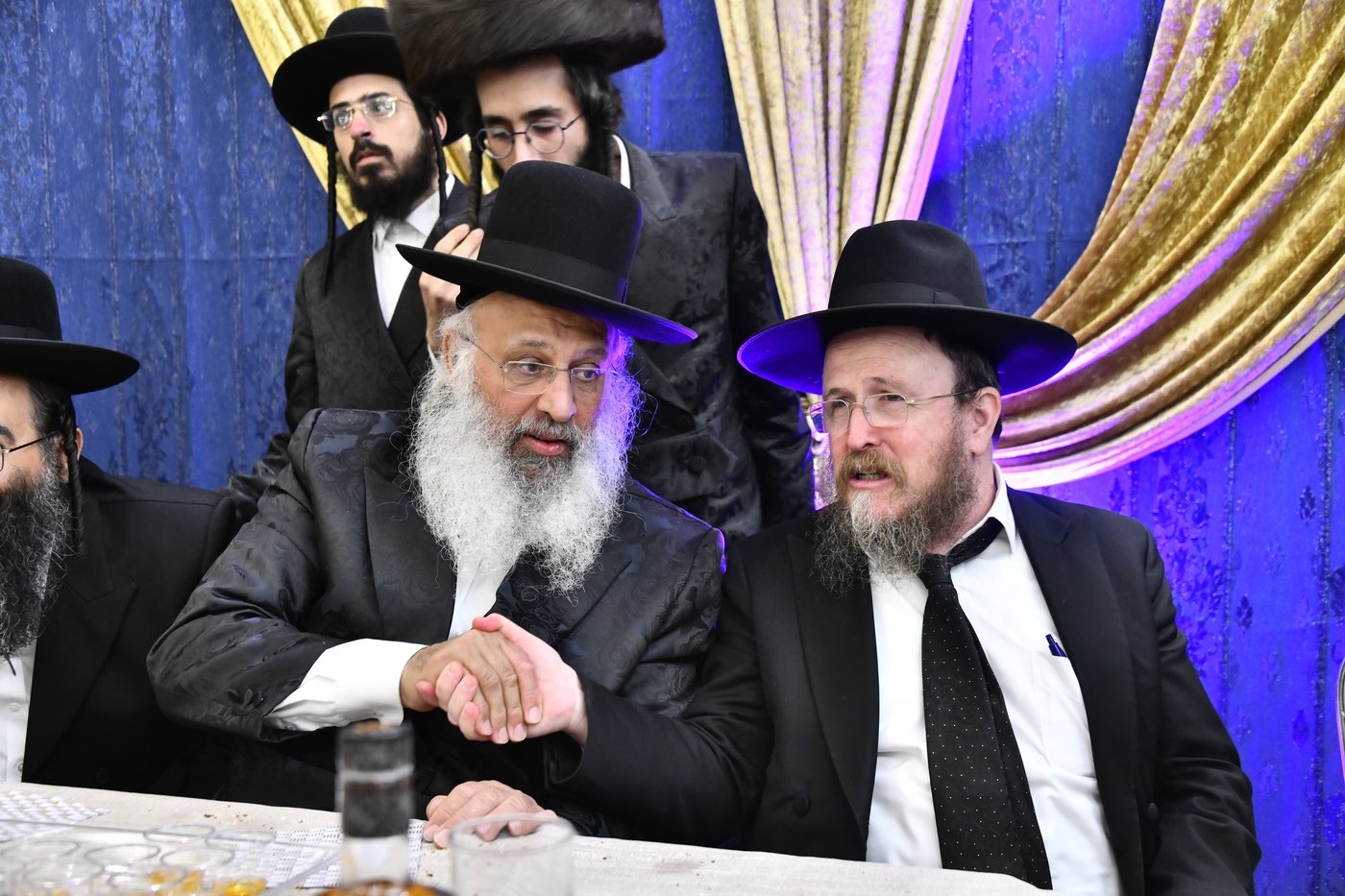 שמחת נישואי נכד הגה"ח ר' עוזיהו אלכורת