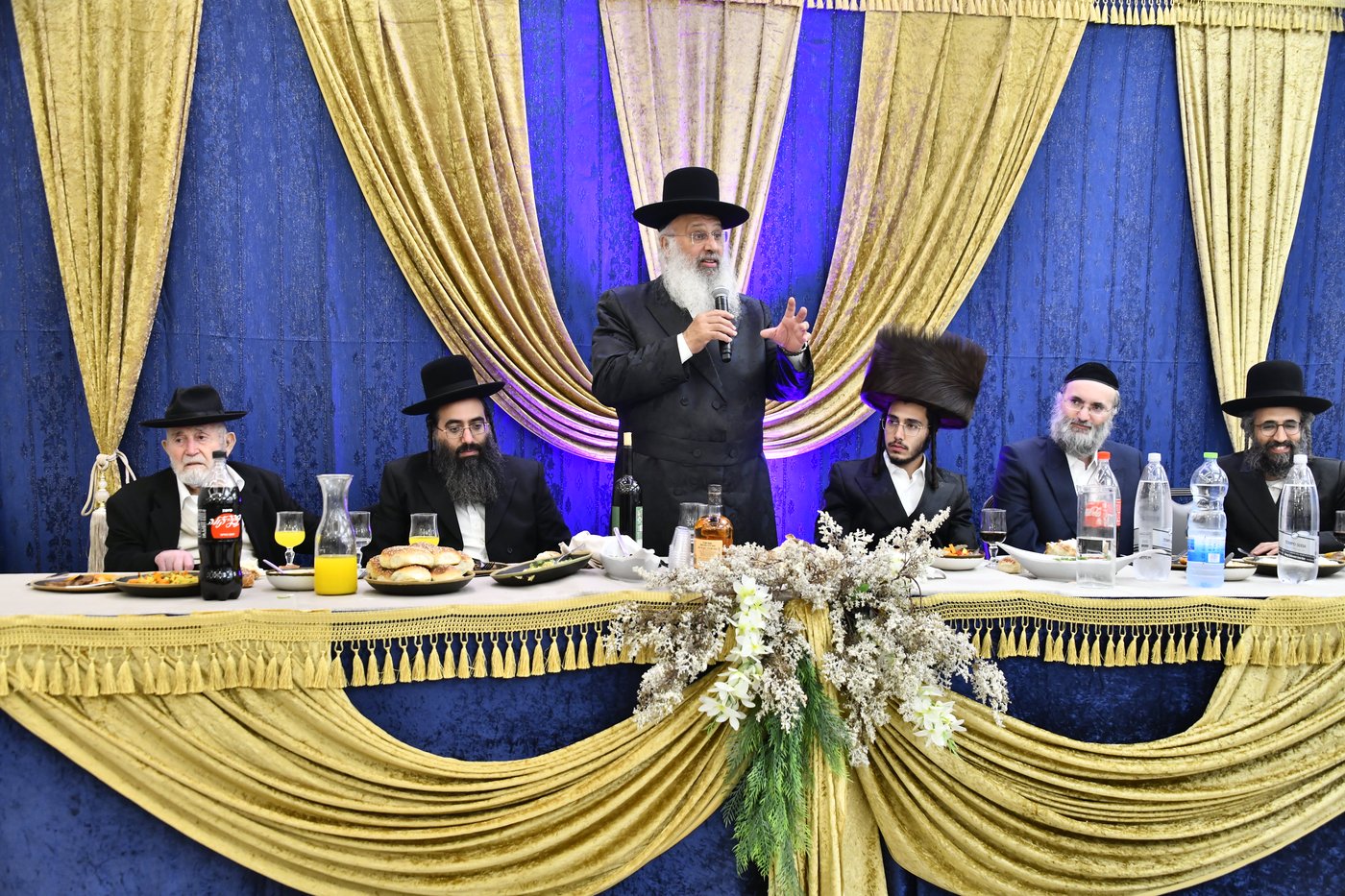 שמחת נישואי נכד הגה"ח ר' עוזיהו אלכורת