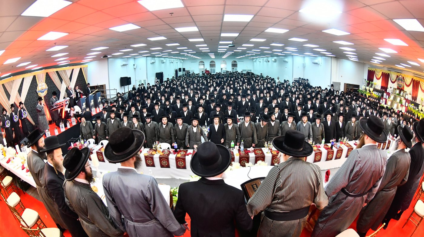 סיום מסכת בישיבת 'תולדות אהרן' באלעד