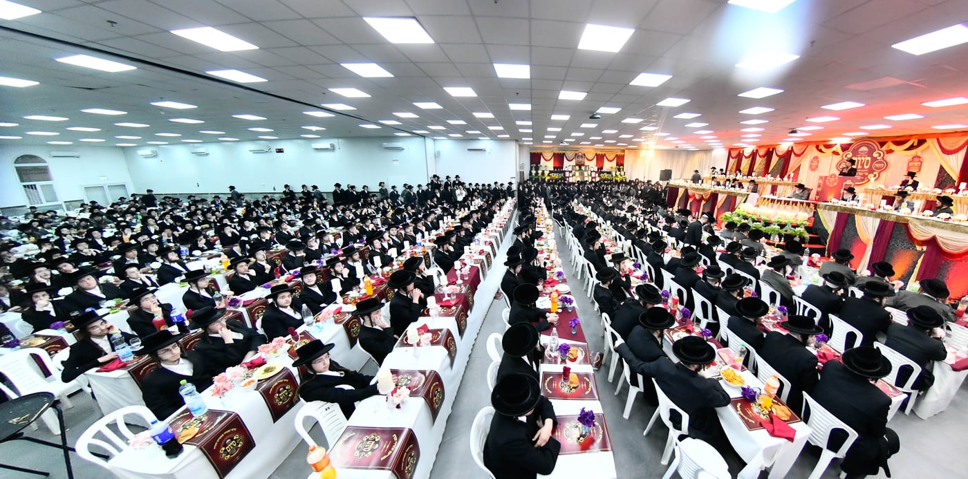 סיום מסכת בישיבת 'תולדות אהרן' באלעד