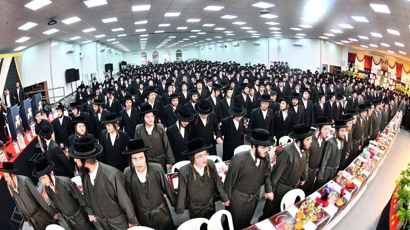 סיום מסכת בישיבת 'תולדות אהרן' באלעד