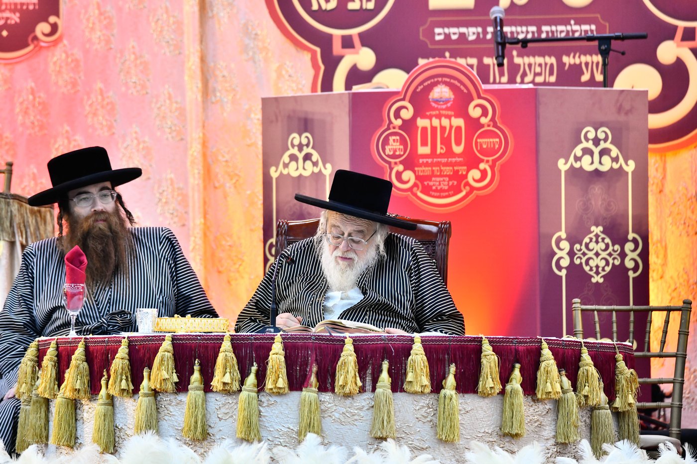 סיום מסכת בישיבת 'תולדות אהרן' באלעד