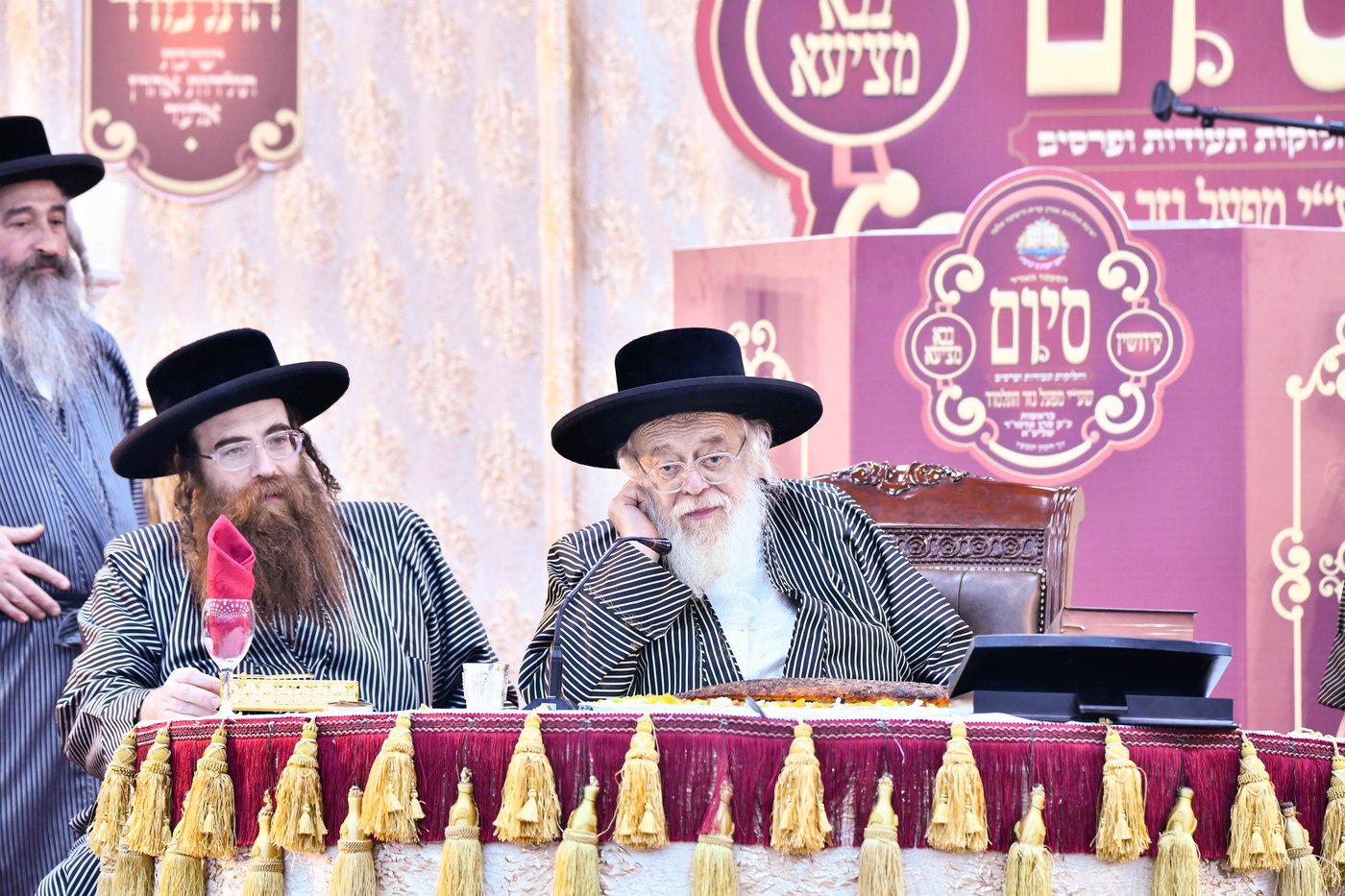 סיום מסכת בישיבת 'תולדות אהרן' באלעד