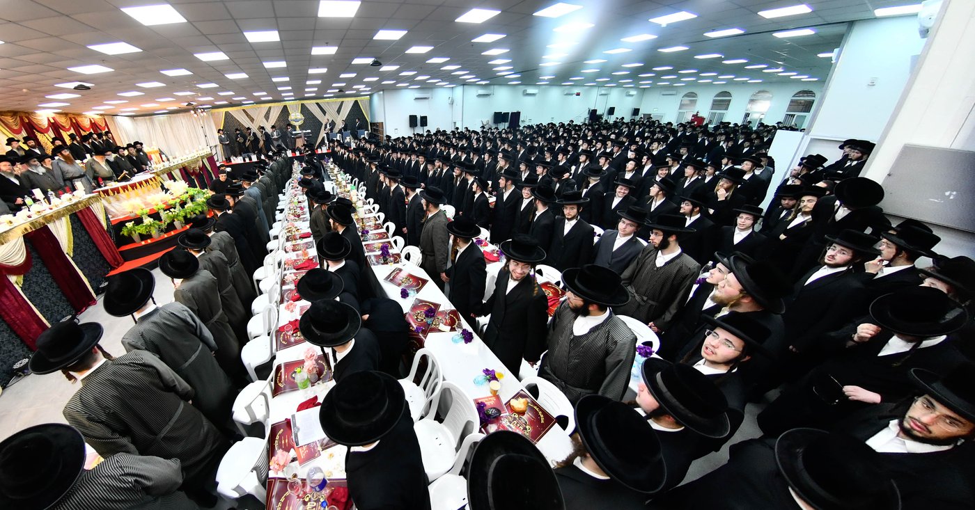 סיום מסכת בישיבת 'תולדות אהרן' באלעד