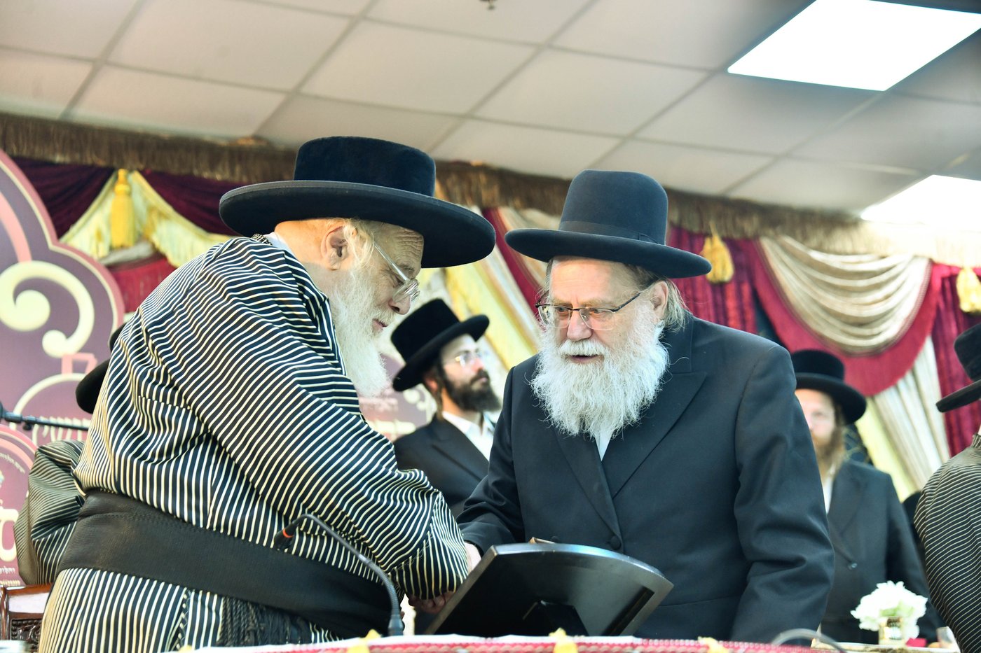 סיום מסכת בישיבת 'תולדות אהרן' באלעד