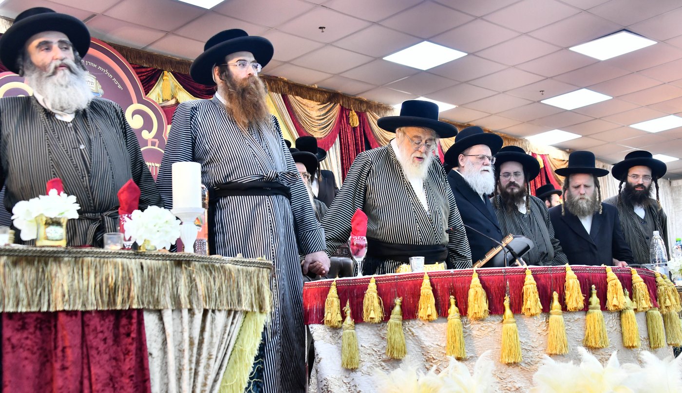 סיום מסכת בישיבת 'תולדות אהרן' באלעד