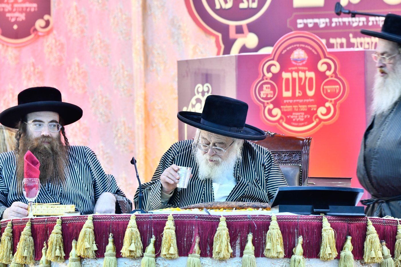 סיום מסכת בישיבת 'תולדות אהרן' באלעד