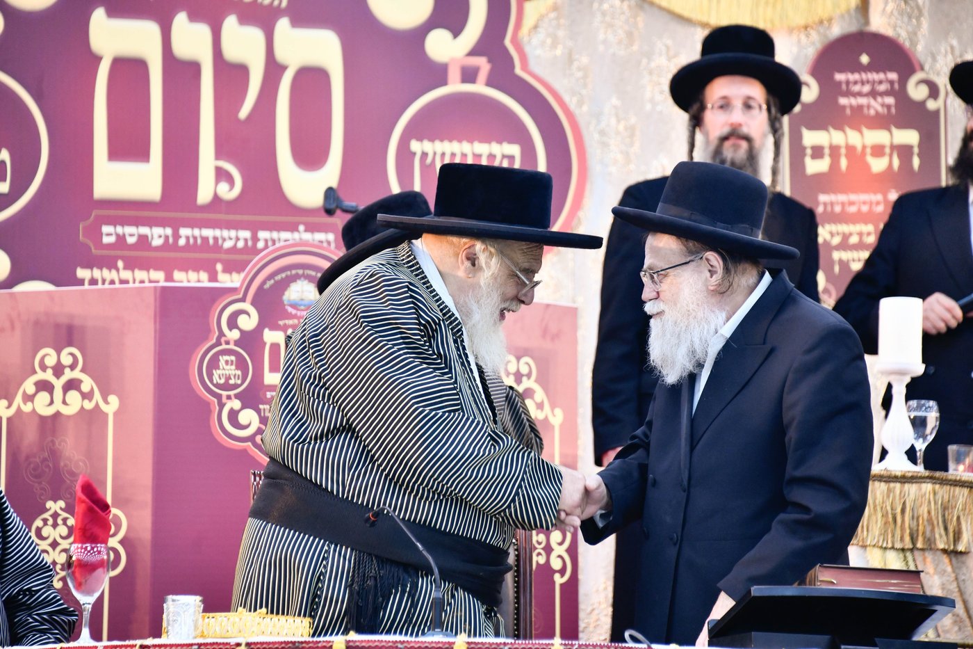 סיום מסכת בישיבת 'תולדות אהרן' באלעד