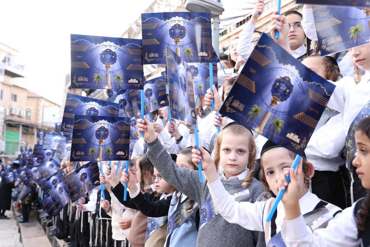 האדמו"ר מסאטמר בביקור בכולל "שומרי החומות" בירושלים