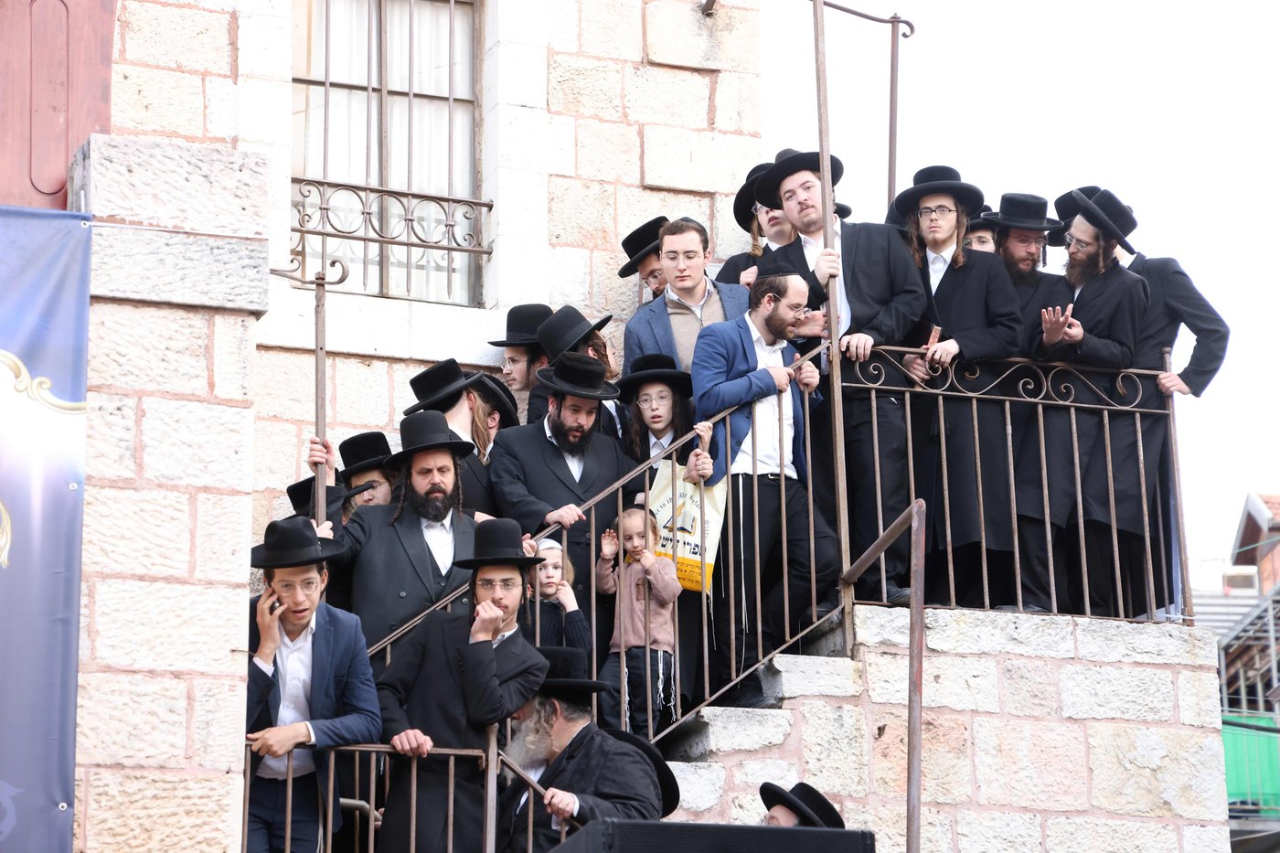 האדמו"ר מסאטמר בביקור בכולל "שומרי החומות" בירושלים