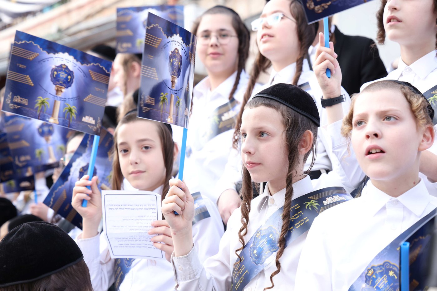 האדמו"ר מסאטמר בביקור בכולל "שומרי החומות" בירושלים