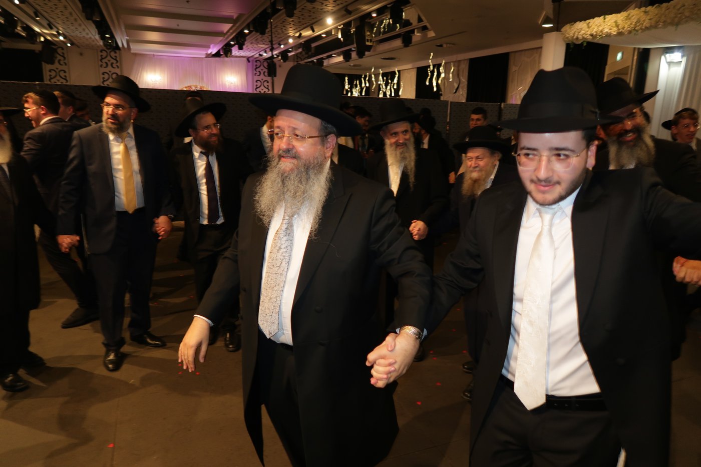 שמחת נישואי נכד הגה"צ המקובל רבי דוד בצרי 