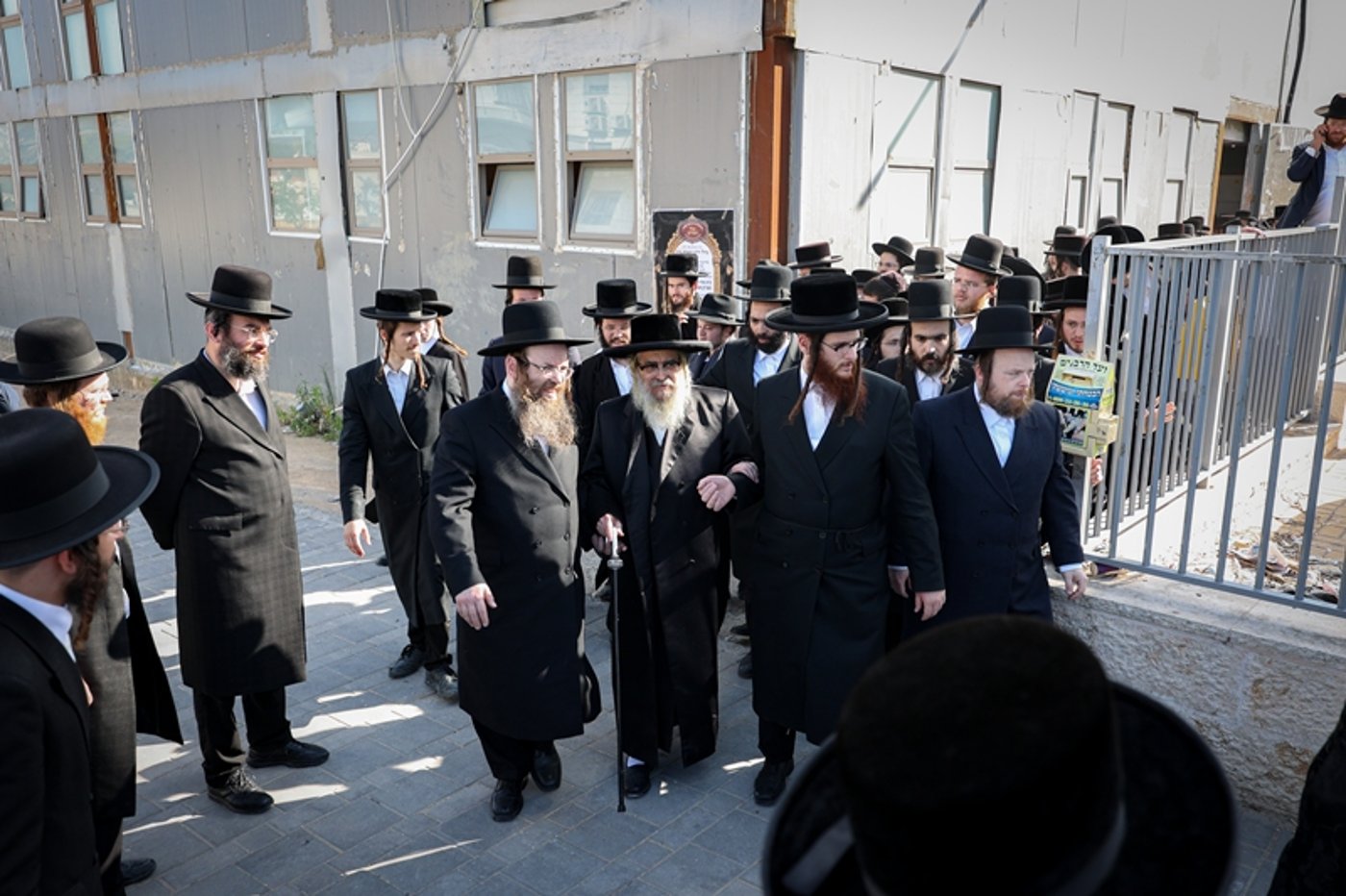 האדמו"ר מסאטמר בביקור בבית שמש