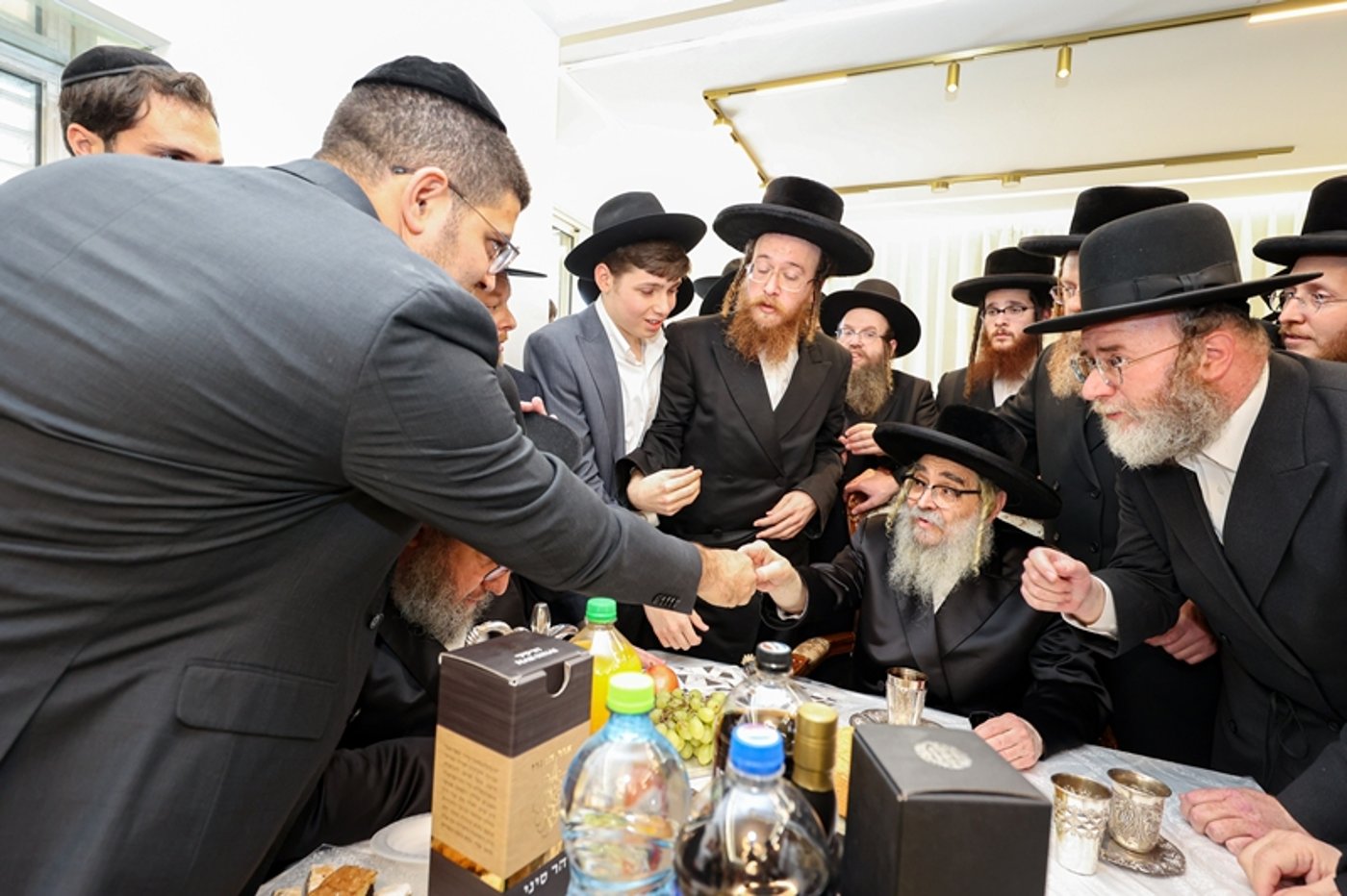 האדמו"ר מסאטמר בביקור בבית שמש