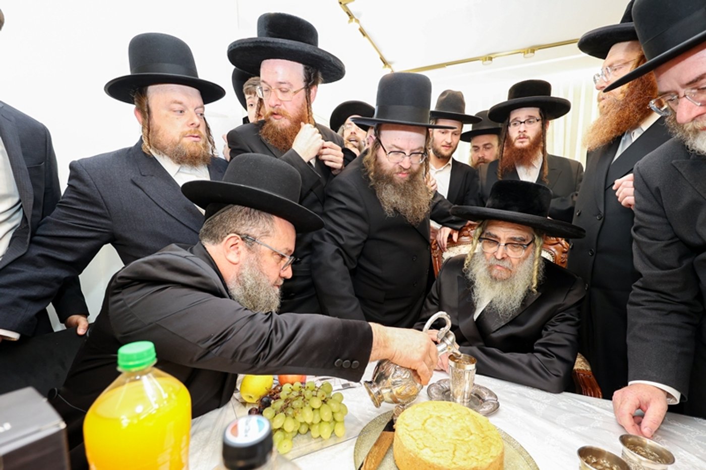 האדמו"ר מסאטמר בביקור בבית שמש