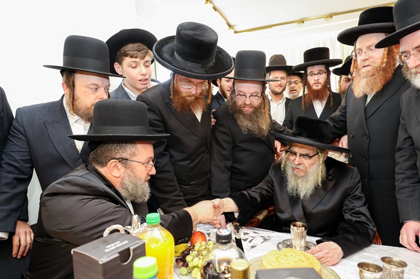 האדמו"ר מסאטמר בביקור בבית שמש