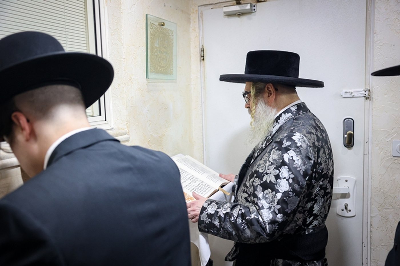 האדמו"ר מסאטמר בביקור בבית שמש